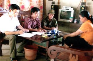 Cán bộ Hòa giải tại Phú Xuyên khóa IX